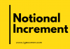 Eligible for Notional Increment for Pensioners