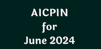 AICPIN for June 2024